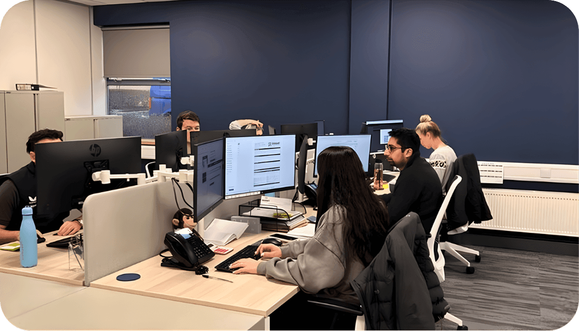 Ofis çalışma alanı